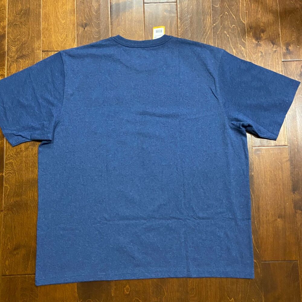 Carhartt Loose Fit Pocket Tee Bundle (2) Hunter Green Blue Big & Tall Men's 3XL - Picture 5 of 9